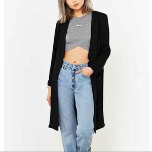 Silence + Noise calf length blazer